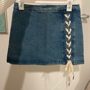 Listicle Denim Skirt!